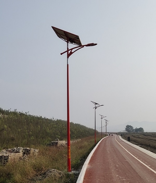 大佛寺景區(qū)大功率太陽能路燈工程